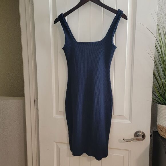 Madewell Dresses & Skirts - Madewell Rib Knit Body Con Mini Dress
